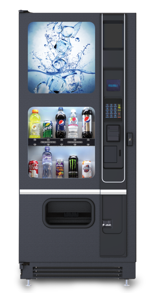 New USI Evoke Series 10 Selection Drink Vending Machine