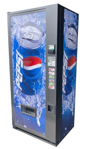 Refurbished Dixie Narco 276 Can Only Soda Machine - Pepsi Can